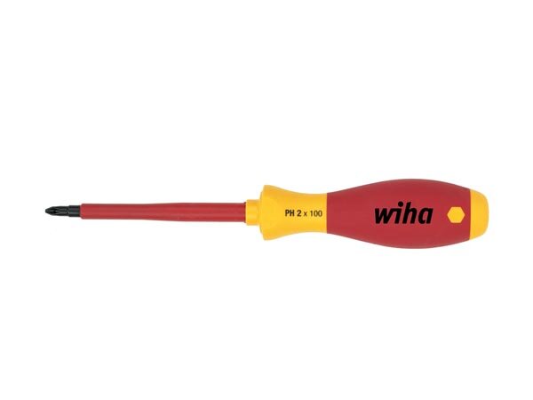 wiha - WH00846 - Wiha Schraubendreher SoftFinish® electric Phillips (00846) PH0 x 60 mm