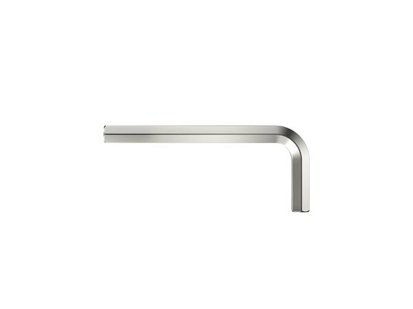 Wiha Stiftschlüssel Sechskant, Zoll-Ausführung kurz, glanzvernickelt (01195) 5/8 x 175 mm, 64 mm