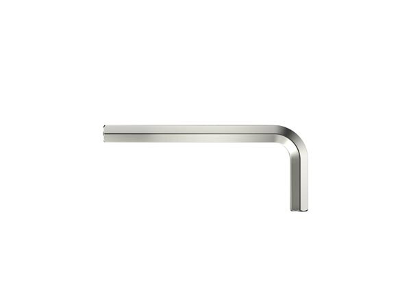 Wiha Stiftschlüssel Sechskant, Zoll-Ausführung kurz, glanzvernickelt (01198) 9/16 x 160 mm, 59 mm