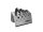 Wiha Stiftschlüssel Set TORX® 9-tlg. kurz, schwarzoxidiert im Werkbankständer (01326)