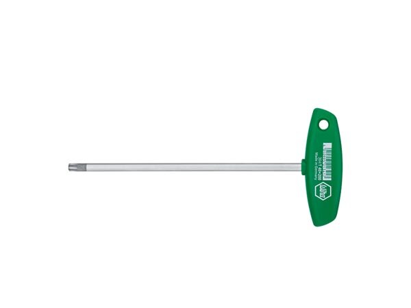 Wiha Stiftschlüssel mit Quergriff TORX® mattverchromt (01328) T9 x 100 mm