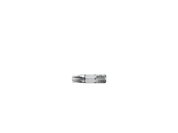 Wiha Bit Standard 25 mm TORX® Tamper Resistant (mit Bohrung) 1/4" (01727) T10H