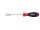 Wiha Schraubendreher SoftFinish® Sechskant-Steckschlüssel, Zoll-Ausführung mit Rundklinge und Sechskantansatz (02839) 3/8 mm x 125 mm