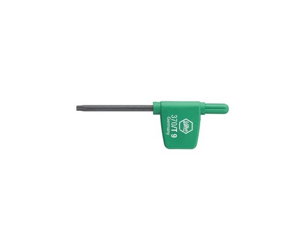 Wiha Stiftschlüssel mit Fähnchengriff TORX® schwarzoxidiert (03729) T10 x 40 mm