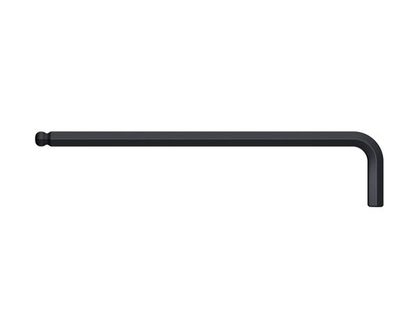 Wiha Stiftschlüssel Sechskant-Kugelkopf schwarzoxidiert (03871) 4 x 142 mm, 29 mm