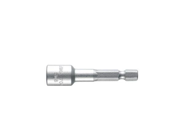 Wiha Steckschlüsseleinsatz Außensechskant 1/4" (04512) 6,0 x 55 mm