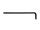 Wiha - WH06363 - Stiftschlüssel Sechskant schwarzoxidiert (06363) 3 x 128 mm, 23 mm