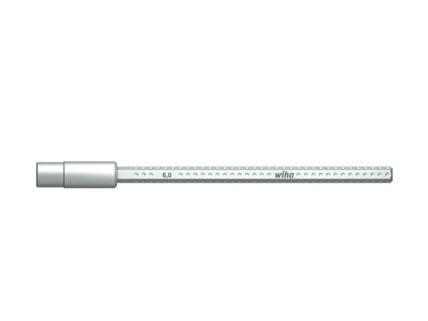 Wiha - WH08904 - Schraubendreher mit Wechselklinge SYSTEM 6 Sechskant-Steckschlüssel (08904) 6,0 mm x 150 mm - EOL