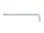 Wiha Stiftschlüssel Sechskant-Kugelkopf MagicRing® mattverchromt (20570) 5 x 163 mm, 33 mm