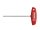 Wiha Stiftschlüssel mit Quergriff Sechskant MagicRing® glanzvernickelt (22170) 4 x 150 mm