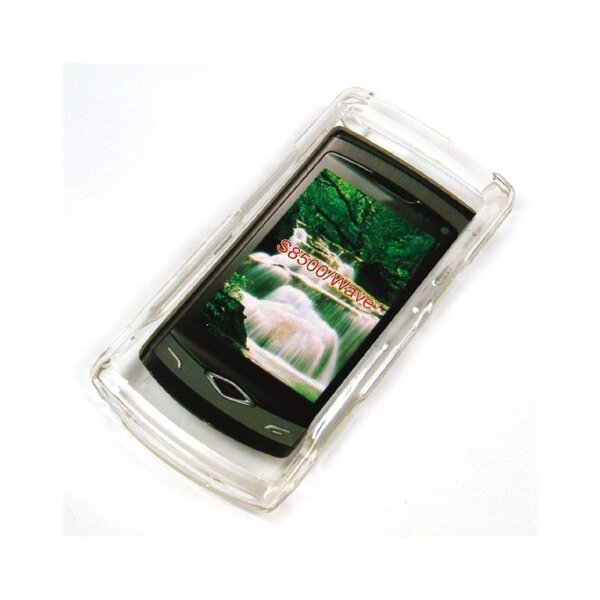 Crystal Case für Samsung Wave S8500 transparent