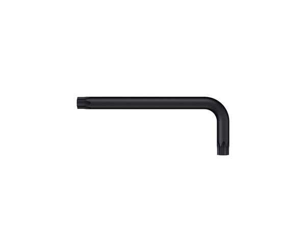 Wiha Stiftschlüssel TORX® Tamper Resistant (mit Bohrung) kurz, schwarzoxidiert (24115) T20H x 62 mm, 23 mm