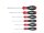 Wiha Schraubendreher Set SoftFinish® TORX® Tamper Resistant (mit Bohrung) 6-tlg. (24506)