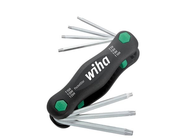 Wiha Multitool PocketStar® TORX® Tamper Resistant (mit Bohrung) 7-tlg. (25128)