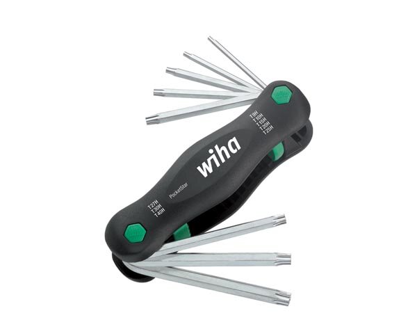 Wiha Multitool PocketStar® TORX® Tamper Resistant (mit Bohrung) 8-tlg. (25130)