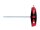Wiha Stiftschlüssel mit Quergriff ComfortGrip Sechskant MagicRing® mit Seitenabtrieb, mattverchromt (26136) 4 x 150 mm