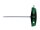 Wiha Stiftschlüssel mit Quergriff ComfortGrip TORX® mit Seitenabtrieb mattverchromt (26178) T40 x 150 mm