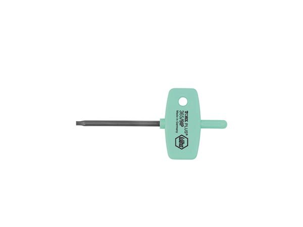 Wiha Stiftschlüssel mit Schlüsselgriff TORX PLUS® schwarzoxidiert (26186) 10IP x 40 mm