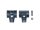 Wiha Hammerschalen Set mit Schraube und Sicherungsmutter für Safety Schonhammer (26669) 40 mm