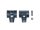 Wiha Hammerschalen Set mit Schraube und Sicherungsmutter für Safety Schonhammer (26671) 60 mm