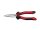 Wiha Flachrundzange Professional mit Schneide gebogene Form, ca. 40° (26724) 160 mm