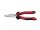 Wiha Flachrundzange Professional mit Schneide gebogene Form, ca. 40° (26726) 200 mm