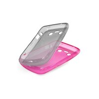 Silicon Case + Displayschutzfolie für Blackberry 8520