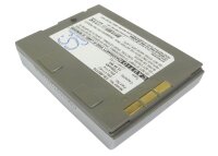 Ersatzakku - CS-JBV114 - JVC BN-V114 - 7,4 Volt 1700mAh Li-Ion - silber - EOL