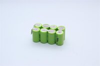 Akkupack für Rolleiflex SLX Type G - 9,6 Volt 1300mAh / 12,48Wh zum Selbsteinbau