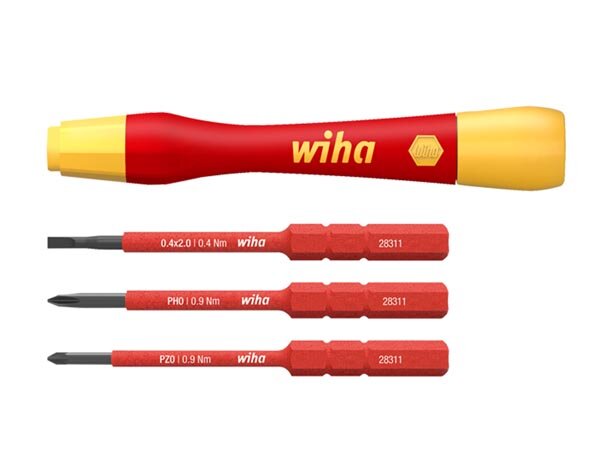 WIHA - FEINSCHRAUBENDREHER SET PICOFINISH® SLIMVARIO® ELECTRIC
