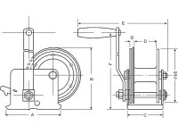 Tooland - WHW250 - Handwinde - 250 kg
