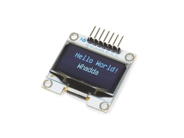 1.3" OLED-Display für Arduino® (SH1106 TREIBER, SPI)