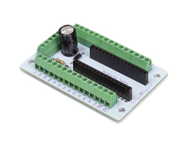 Whadda - WPSH604 - Anschlussadapter für Arduino Nano - ideal für digital adressierbare LED-Streifen-Projekte