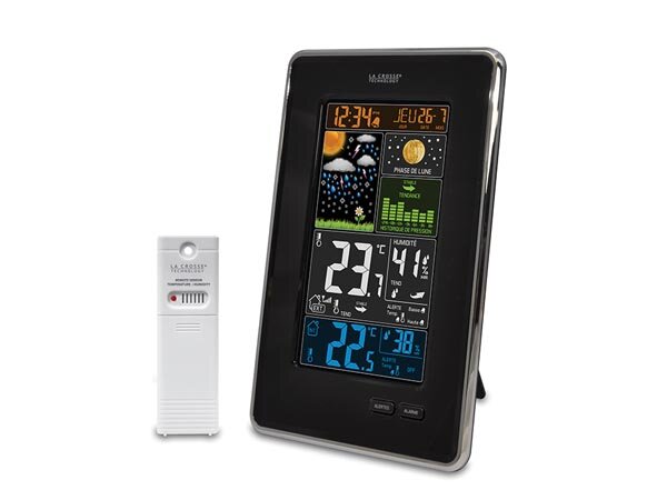 LA CROSSE - WS6835 - Wetterstation mit farbigem Display und animierter Wettervorhersage