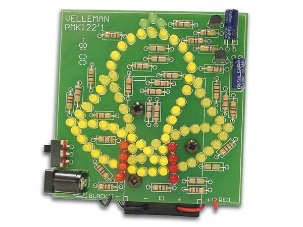 ANIMIERTE GLOCKE MIT 83 LEDs