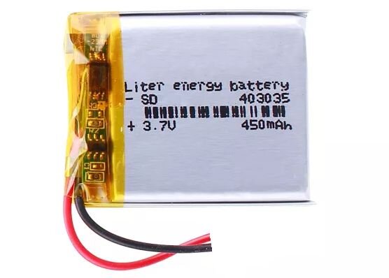 Einzelzelle - 403035 / 043035 - 3,7 Volt 450mAh Li-Polymer