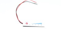 Akku Zustandsanzeige - Spannungsanzeige - für 16S [59,2 Volt] Li-Ion / Li-Poly Akkus - silber