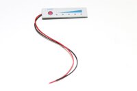 Akku Zustandsanzeige - Spannungsanzeige - für 9S [33,3 Volt] Li-Ion / Li-Poly Akkus - silber