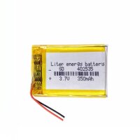 Einzelzelle - 402535 / 042535 - 3,7 Volt 350mAh Li-Polymer