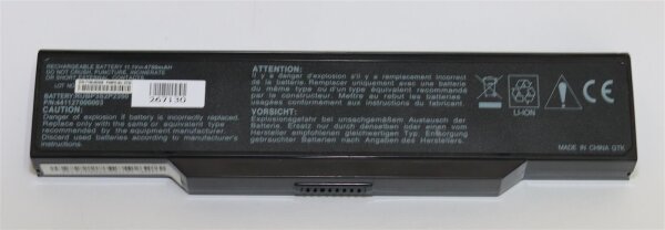 Akkureparatur - Zellentausch - Medion A32-C17 / RUBP3S2P2350 - 11,1 Volt Li-Ion