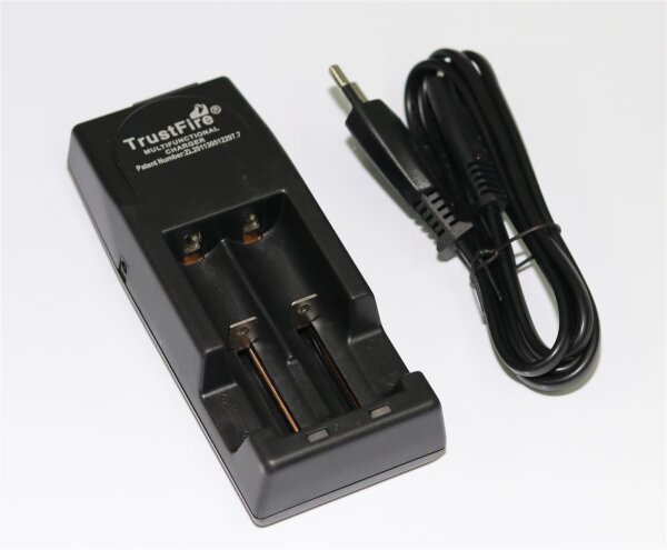 TrustFire - TR-001 - Ladegerät für 2x 18650 + RCR123 3,7 Volt Li-Ion