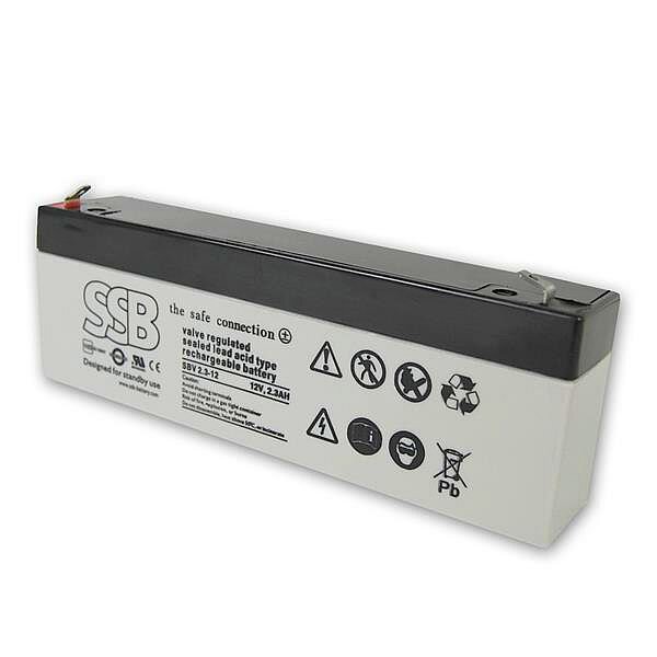 SSB - SBV2.3-12 - 12 Volt 2300mAh Pb