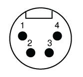 Ersatzladegerät 7S für TiCad 2447-3064-01 - 25,2 Volt Li-Ion Akku - 29,4 Volt 2,5A Li-Ion mit 4-polig XLR-Steckverbinder [+=2 /-=1]