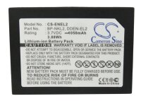 Ersatzakku - CS-ENEL2 - NIKON EN-EL2 / 9904 / BP-NKL2 / DDEN-EL2 - 3,7 Volt 1050mAh Li-Ion