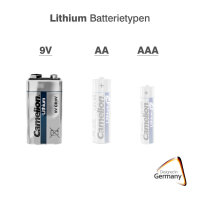 Camelion - CR9V / 9 Volt Block - 9 Volt 1200mAh Lithium