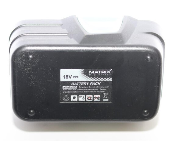 Akkureparatur - Zellentausch - MATRIX buy direct - 18V BATTERY PACK - 18 Volt Li-Ion Akku