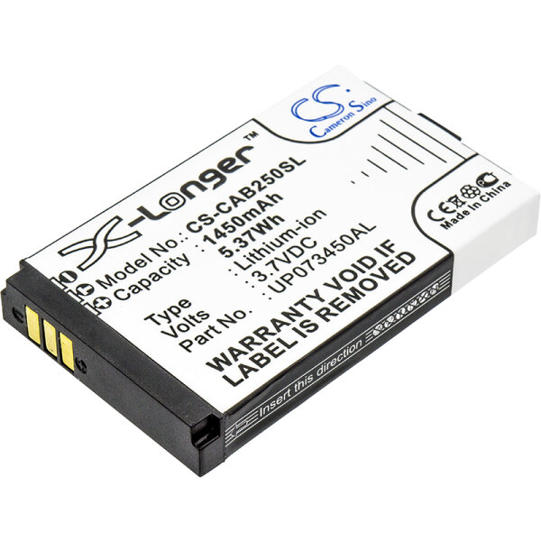 Ersatzakku - CS-CAB250SL - CAT UP073450AL / Caterpillar B25 - 3,7 Volt 1450mAh Li-Ion