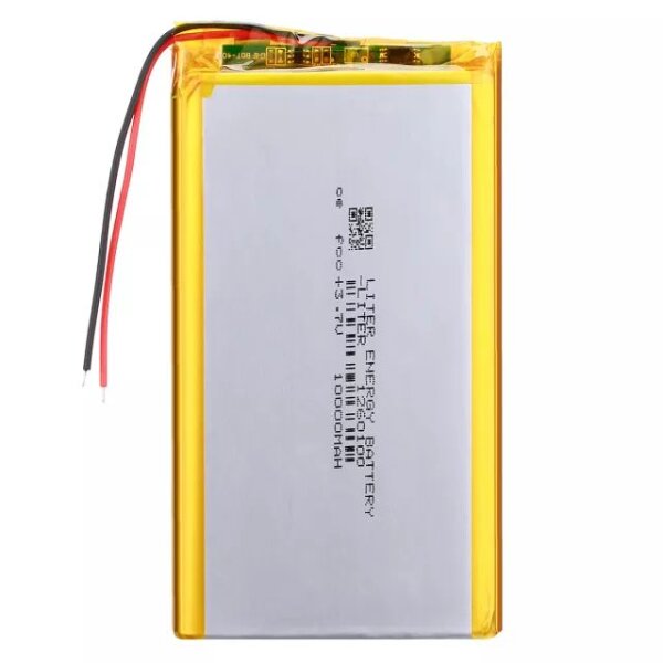 Einzelzelle - 1260100 - 3,7 Volt 10000mAh Li-Polymer