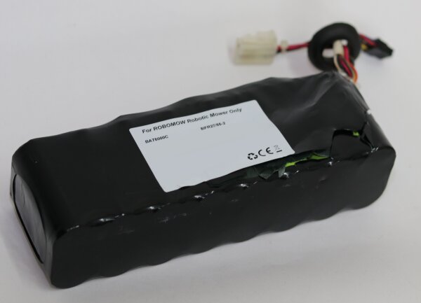 Ersatzakku - Robomow Robotic Mower Only / BAT6000C / 8IFR27/66-2 - 25,6 Volt LiFePO4 Akku - aufbereitet