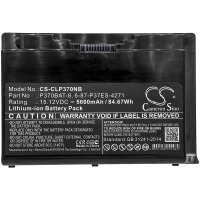 Ersatzakku - CS-CLP370NB - Clevo P370SM3 / P370EM3 - 15,12 Volt 5600mAh Li-Ion